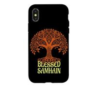 Arbre de sorcière Samhain Wicca Wiccan Halloween Irlandais Coque pour iPhone X/XS