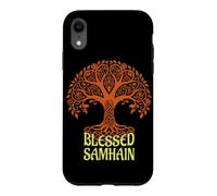 Arbre de sorcière Samhain Wicca Wiccan Halloween Irlandais Coque pour iPhone XR