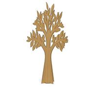 Arbre décoratif en carton couleur Havane, 88,5 cm, décoration de mariage, table de mariage et vitrines, équipements théâtrales
