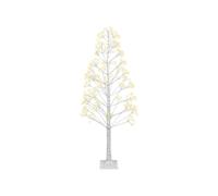 Arbre décoratif LED d'extérieur 180 cm blanc BALINI