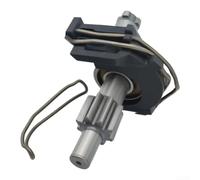 Arbre d'entraînement 1617000589 pour marteau perforateur Bosch 2-26RE Pièce de rechange en acier Construction Composant de transfert de puissance Finition noire