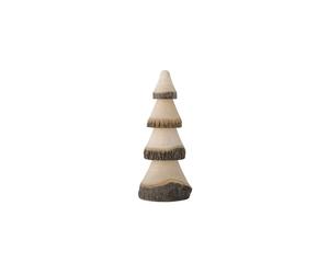 Arbre fantaisie en bois beige, statuette décorative - Bloomingville, Boye - 14x14x32 cm