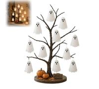 Arbre Fantôme Lumineux d'Halloween Centre De Table Avec Lumières LED Sur