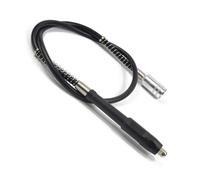 Arbre Flexible de Perceuse Rallonge 1/8 Pouce M19 pour Outil Rotatif | Collet Hexagonal 1/8 Pouce, Filetage M19 1,5mm, Métal Noir, Accès aux Zones Étroites