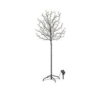 Arbre lumineux 150 cm avec 200 bourgeons à LED - Solaire