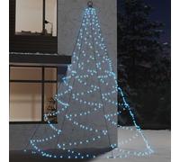 vidaXL Arbre Mural 720 LED Blanc