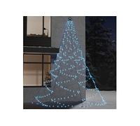 vidaXL Arbre Mural 720 LED Blanc