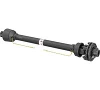 Arbre Transmission T6 Cardan 1200-1320mm 830Nm 540 tr/min 74kW (100CV) 2x 1 3/8" 6 Dents Prise Force