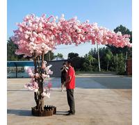 Arbres de cerisier japonais roses / cerisiers artificiels pour décoration d'intérieur/extérieur - Beau Sakura blanc