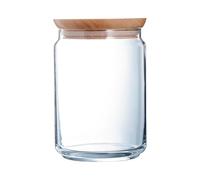 Pot De Conservation En Verre Pure Jar Wood - Luminarc