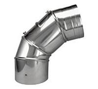 Arc à segments Bertrams Ewr 21SBV90-120 1930 -90 degrés réglable, avec fermeture éclair, Ø 120 mm, 4 pièces.