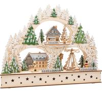 Arc de lumière Village d'hiver