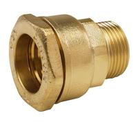 Arc Série laiton - Manchon Mâle écrou intérieur 1 x 32 | Raccord laiton pour tube PE droit - Arco - M 1' - Diamètre 32