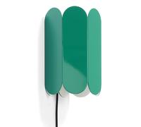 HAY Applique murale Arcs wall switch Sea green