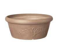 Arcadia Garden Products PSW Pot TA30TP Collection Pot de Fleurs Peu Profond pour Plantes Grasses, bonsaï, Jardins féériques, Herbes aromatiques, 30,5 cm, Taupe