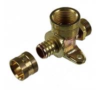 Arcanaute - Raccord à glissement - Applique Machine à Laver Duo PER à glissement Ø12 - Femelle 1/2"(15/21) - Mâle 3/8"(12/17)