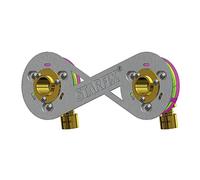 Arcanaute - Raccord à glissement - Sortie de cloison STARFIX PER Ø16 Raccords à Glissement - Femelle 1/2" (15/21) pour robinetterie entraxe 150 mm