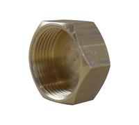 Arcanaute - Raccord laiton à visser - Bouchon laiton Femelle 7/8" (24/31) -