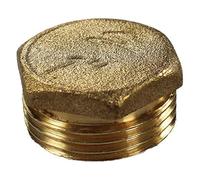 Arcanaute - Raccord laiton à visser - Bouchon Laiton Mâle 1" (26/34) - Arcanaute