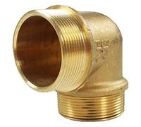 Arcanaute - Raccord laiton à visser - Coude Laiton Mâle 2" (50/60) -