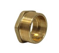 Arcanaute - Raccord laiton à visser - Mamelon Laiton Réduit Mâle/Femelle 1"1/2-1" (40/49-26/34) -