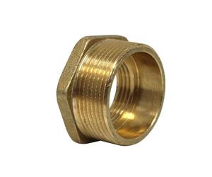 Arcanaute - Raccord laiton à visser - Mamelon Laiton Réduit Mâle/Femelle 1"1/2-1" (40/49-26/34) -