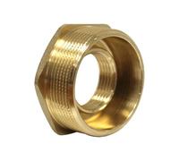 Arcanaute - Raccord laiton à visser - Mamelon Laiton Réduit Mâle/Femelle 2"-1" (50/60-26/34) -