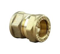 Arcanaute - Raccord laiton bicône - Raccord bicône droit Femelle 1/2" (15/21)-Cuivre 16