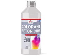 ARCANE INDUSTRIES Colorant Béton Ciré Nuances Minérales 100 ML Isatis Blanc | Pigment Liquide Miscible dans la Résine, Couleurs Couvrantes, Haute Résistance Uv, pour Béton Ciré - Arcane Industries