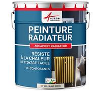 ARCANE INDUSTRIES Peinture Radiateur Chauffage 1 kg Blanc Crème | S'Applique Facilement sur Radiateur, Résiste à la Chaleur, Fonte, Acier, Alu, Cuivre, Zinc, Galva - Arcane Industries