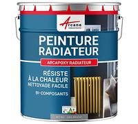 ARCANE INDUSTRIES Peinture Radiateur Chauffage 1 kg Gris Argent - RAL 7001 | S'Applique Facilement sur Radiateur, Résiste à la Chaleur, Fonte, Acier, Alu, Cuivre, Zinc, Galva - Arcane Industries