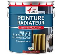 ARCANE INDUSTRIES Peinture Radiateur Chauffage 1 kg Rouge Tomate | S'Applique Facilement sur Radiateur, Résiste à la Chaleur, Fonte, Acier, Alu, Cuivre, Zinc, Galva - Arcane Industries