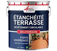 ARCANE INDUSTRIES Peinture Résine d'Étanchéité Terrasse Extérieur - ARCATERRASSE - 10 L Vert Provence