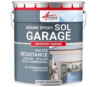 PEINTURE EPOXY SOL GARAGE - REVEPOXY GARAGE - 25 kg (jusqu'à 80 m² en 2 couches) Telegris 4 - RAL 7047