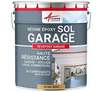 PEINTURE EPOXY SOL GARAGE - REVEPOXY GARAGE - 5 kg (jusqu'à 16 m² en 2 couches) Beige - RAL 1001
