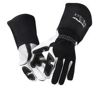 ARCCAPTAIN Gants de soudage TIG en cuir pleine fleur de chèvre | Cuir pleine fleur de chèvre / Conception durable / Grande dextérité / Confort optimal