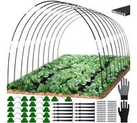 Arceau pour Serre Tunnel,Garden Arceaux pour Serre Tunnel,Arceau pour Tunnel Serre de Jardin,Arceaux Serre de Jardin,Cerceau Serre Jardin,Kit de Maison de Cerceau de Jardin