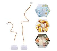 Arche de ballons - 2,5 m et 1,5 m - Demi-arc - Kit de support pour ballons - Pour anniversaire, mariage