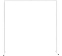 Arche de ballons - Arche de mariage Cadre - Fer - 2 m - Pour fleurs et décoration - Blanc