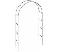 Arche de jardin 240x140x37cm Support pour plantes grimpantes Arche à rosiers Tuteur Décoration extérieure