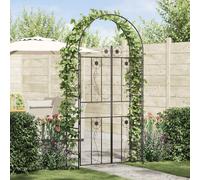 Vidaxl Arche De Jardin Uni Noir