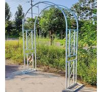 Arche de Jardin en métal, 140cm~340cm de Large Arceau à Rosier, Arche de Rosiers Vigne Mariage,pour Grimper, vignes et Plantes, Mariage, décoration de fête