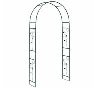 Vidaxl Arche De Jardin Floral Vert