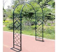 Arche De Jardin Pour Plantes Grimpantes/Roses/Vignes, Arceau À Rosier Large 140cm 180cm 200cm 220cm 260cm 280cm 300cm 340cm Tonnelle De Jardin Treillis En Métal, Résistante Aux Intempéries ( Color : N