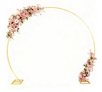 Arche de mariage avec support d'arrière-plan pour événements