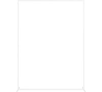 Arche de mariage, blanche, dimensions : 150 x 49,5 x 200 cm, en acier