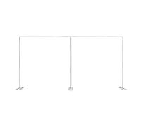 Arche de mariage, construction robuste, espace de décoration généreux, argent, L