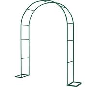 Arche De Rose en Métal avec Treillis pour Plantes Grimpantes, Décoration Mariage, 2 M Large(Green,1.2m*2.2m*40cm)
