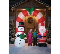 Arche gonflable Noël 240 cm -