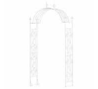 Arche Jardin Européen, 1.2m Blanc Vieilli | Montage autoportant, Arche extérieure, Structure pergola, Pour amateurs jardin